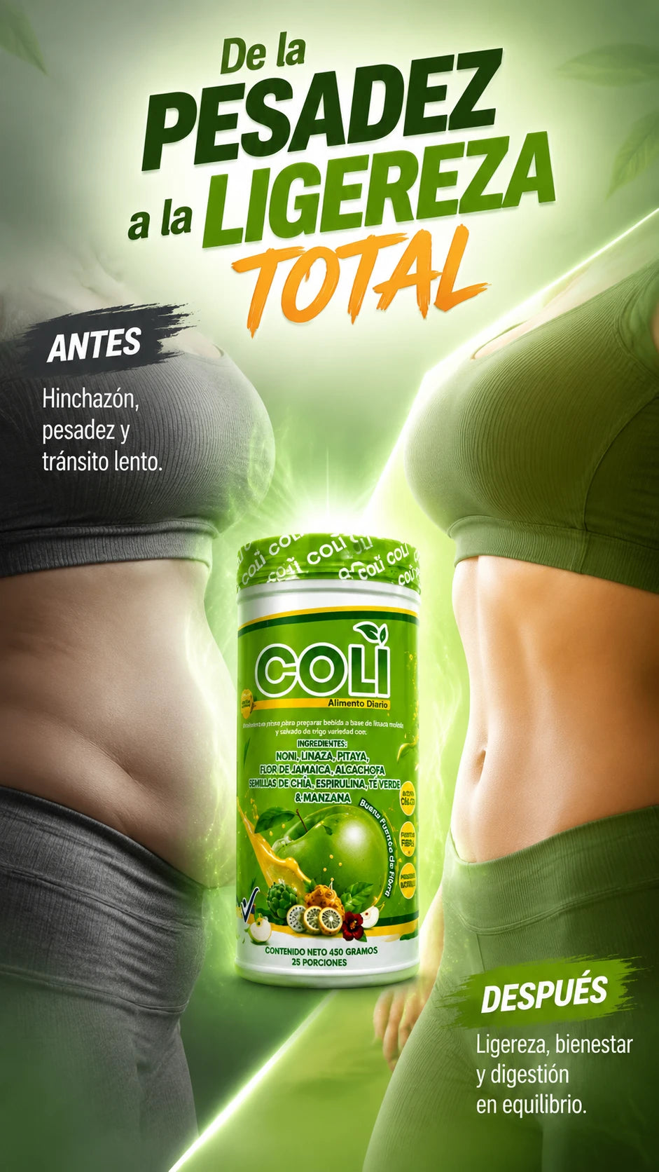 Fibra COLI – Ligereza Digestiva Diaria