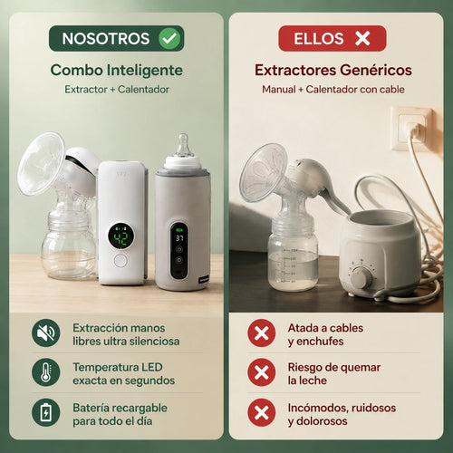 Combo Mamá Inteligente Extractor+Calentador