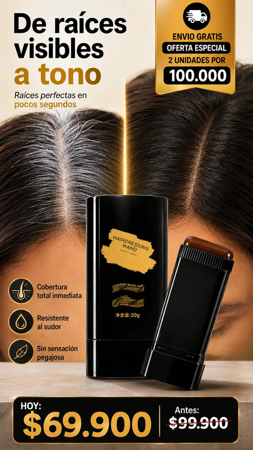 BARRA CAPILAR TAPA CANAS Y RAICES 2 EN 1